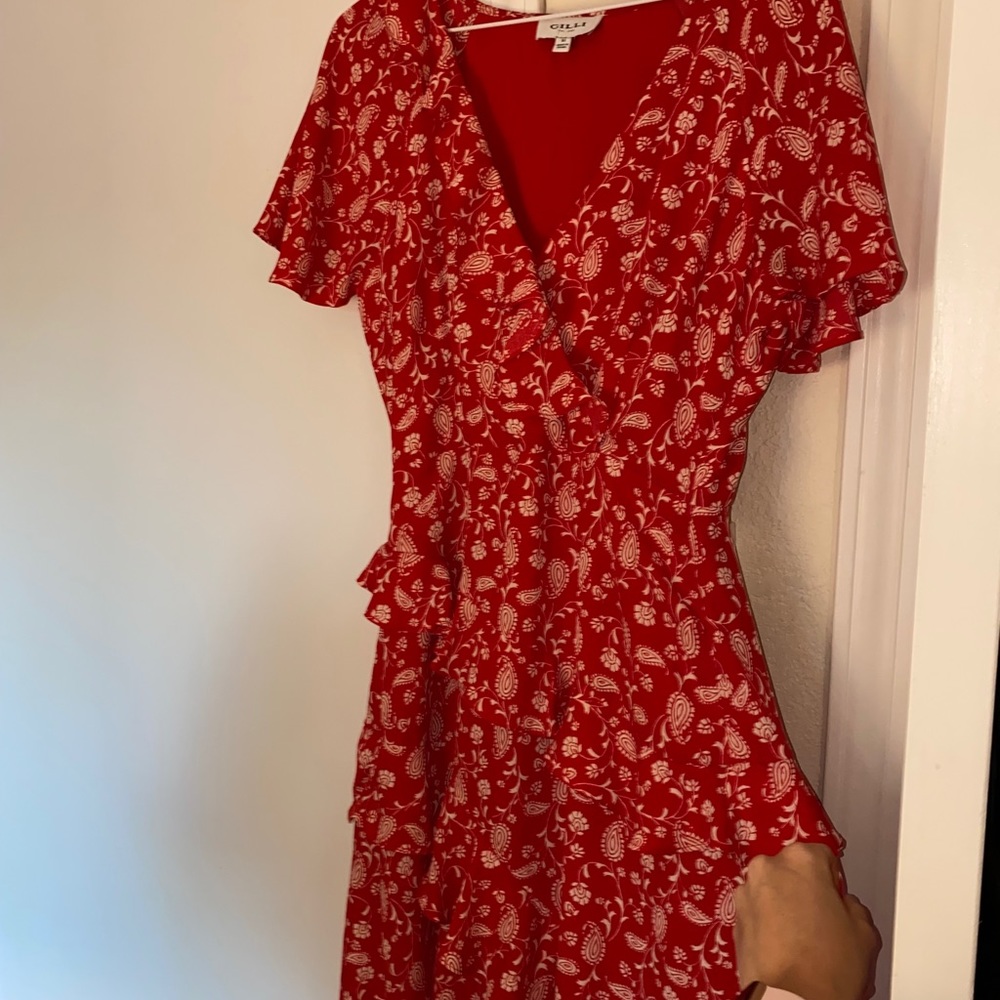 Pretty red dress